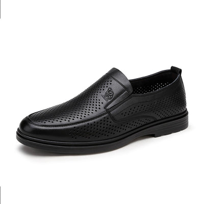 Zapatos de Cuero de Camello Transpirables para Hombre - Image 3
