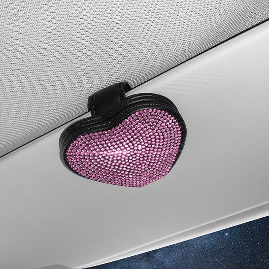 Clip Organizador Magnético para Auto con Soporte de Gafas y Diamantes - Image 11