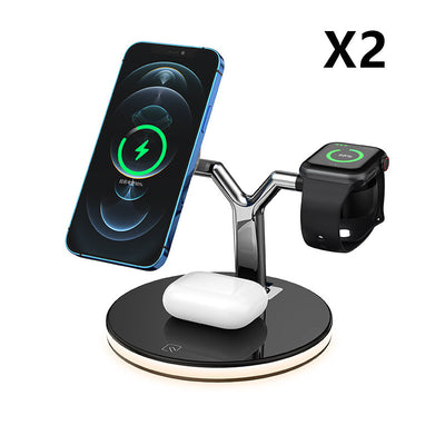 Cargador Inalámbrico Magnético 3 en 1 de 15W para Apple MagSafe - Image 19