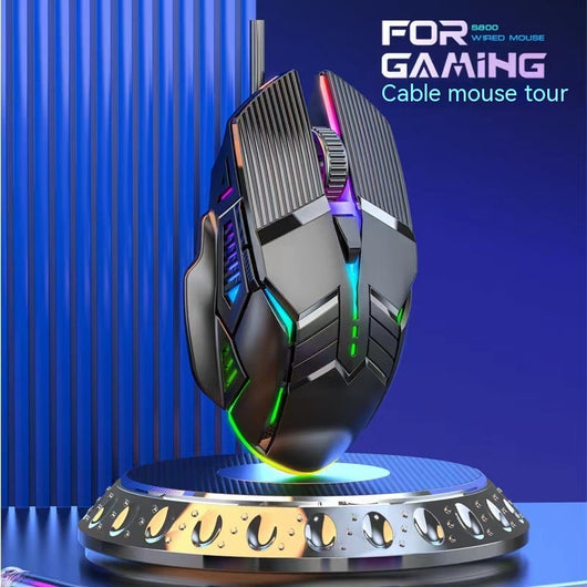 Ratón Gaming 6D con Iluminación RGB - Silencioso para Oficina y E-sports - Image 2