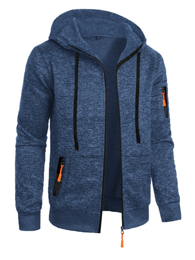 Suéter Deportivo con Capucha y Textura Jacquard para Hombre - Image 18