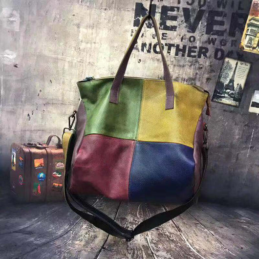 Bolsa Mensajera de Cuero Genuino Vintage con Acabado Cepillado - Image 7
