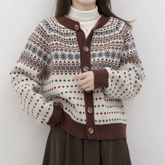 Cardigan Tejido Versátil para Primavera y Otoño - Suéter Elegante para Mujer - Image 7