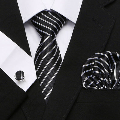 Traje Tres Piezas para Hombre Serie Flor de Anacardo con Corbata - Image 10