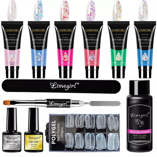 Set Completo de Manicura Profesional con Pegamento Extendido y Herramientas - Image 4