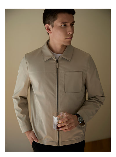 Chaqueta Casual con Cuello de Solapa y Forro Polar Térmico - Image 12