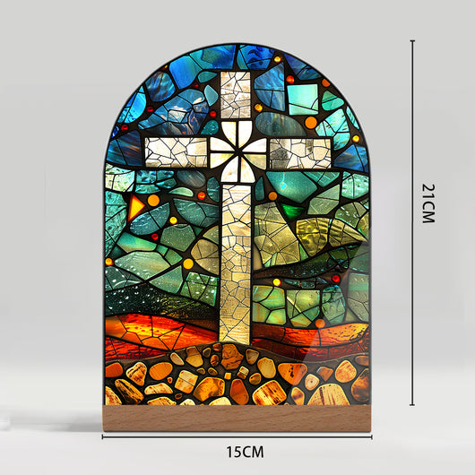 Adornos Decorativos Acrílicos con Efecto Cristal - Flores y Paisajes - Image 29