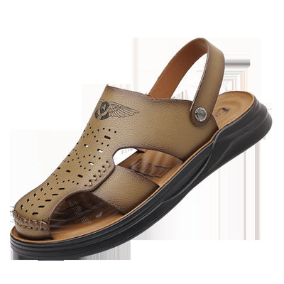 Sandalias de Cuero Genuino - Comodidad Total para Conducir y Actividades Exteriores - Image 3