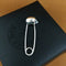 Broche Punk Tailandés en Plata para Hombre