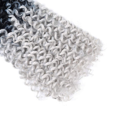 Cabello Crochet Fibra Sintética 14 Pulgadas Efecto Agua Degradado - Image 7