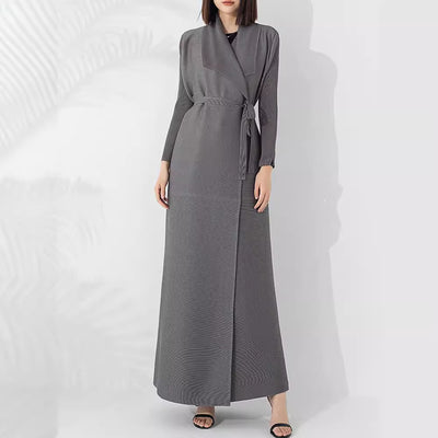Abrigo Largo Elegante y Sofisticado para Mujer - Image 3