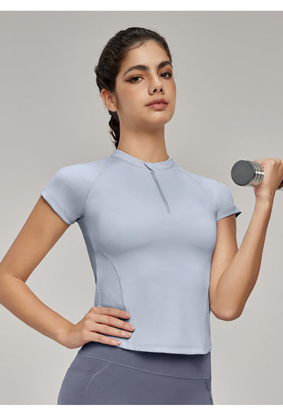 Playera Deportiva Transpirable para Mujer - Top de Entrenamiento Ajustado - Image 10
