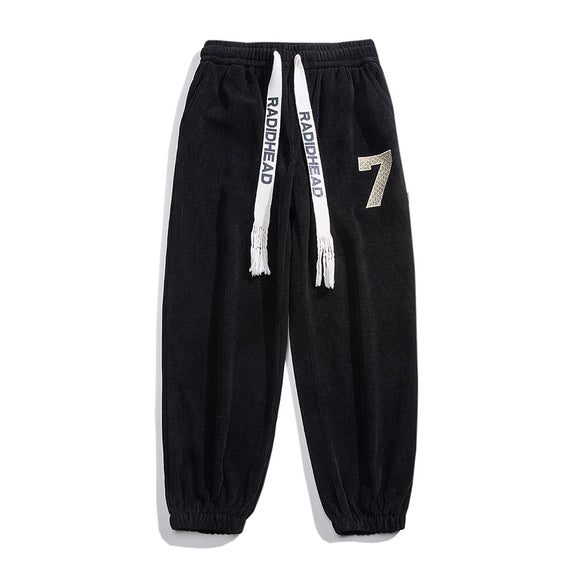 Pantalones Acolchados de Algodón Europeo Pesado para Hombre - Confort Otoño Invierno