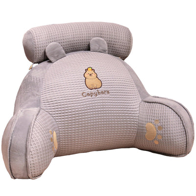 Almohada Lumbar de Seda Waffle con Efecto Frío - Soporte Ergonómico para Espalda - Image 5