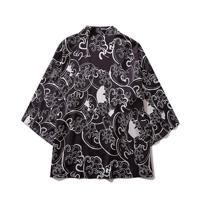 Kimono Retro Japonés de Manga 3/4 - Estilo Relajado y Trendy - Image 16
