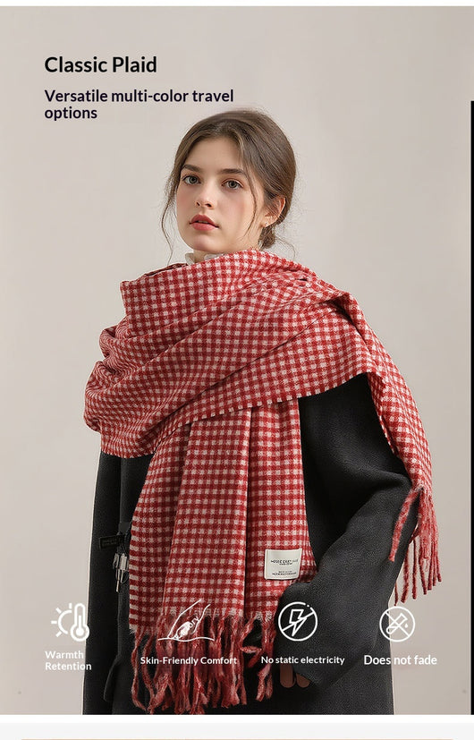 Bufanda de Cachemira Casual para Hombre y Mujer - Image 15