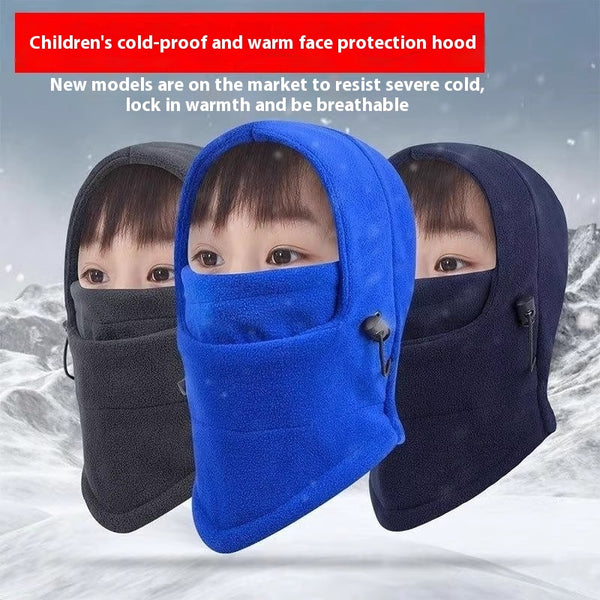 Pasamontañas Polar Fleece Térmico Infantil - Diseño Moderno y Versátil
