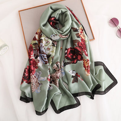 Pashmina Larga Elegante para Invierno - Bufanda de Seda Suave - Image 3