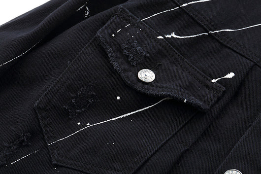 Chaqueta Denim Suelta con Solapa Tipo Abrigo - Image 18