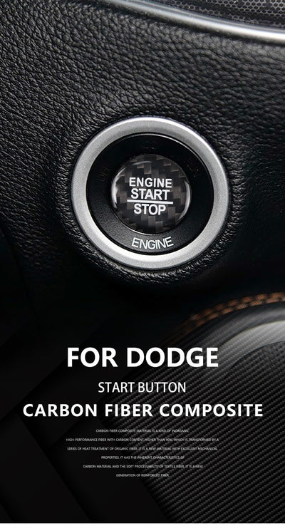 Pegatinas Decorativas de Fibra de Carbono para Encendido Dodge Challenger - Image 12