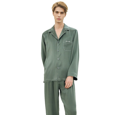 Pijamas de Seda Pesada Mumi para Hombre - Image 4