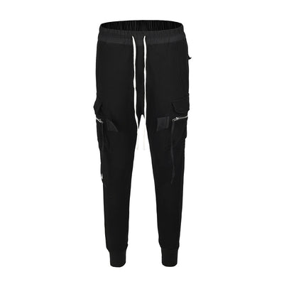 Pantalones Deportivos Casuales para Hombre con Cordón Ajustable