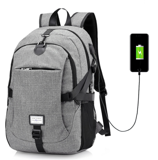 Mochila Multifuncional Unisex con Carga USB para Viajes y Trabajo - Image 3