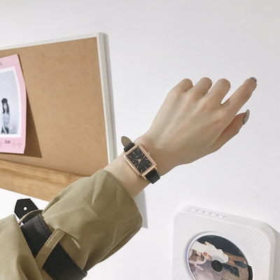 Reloj Cuadrado Retro Mori con Encaje para Mujer - Image 23