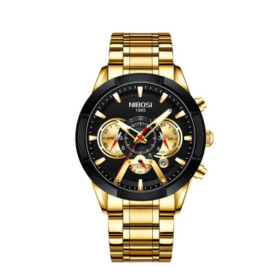 Reloj Nibosi Multifuncional Resistente al Agua con Esfera Luminosa para Hombre - Image 14