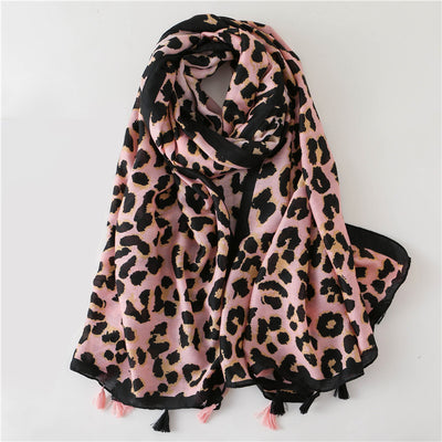 Pañuelo Estampado de Leopardo - Image 4