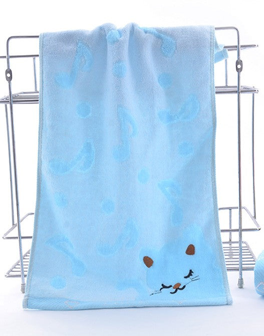 Toallas de Baño Fibra de Bambú con Diseño Gatito - Image 6