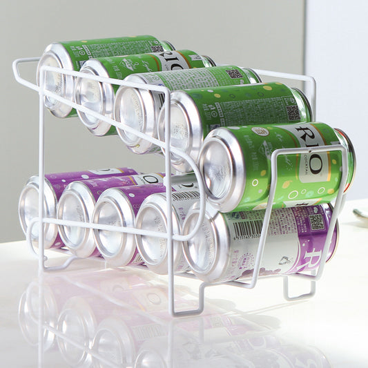 Organizador de Latas de Doble Nivel para Cocina y Despensa