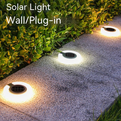 Luz Solar Subterránea Plegable Impermeable para Exteriores