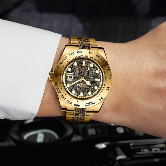 Reloj de Cuarzo con Pulsera de Acero para Hombre - Image 4