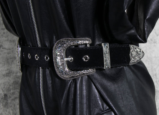 Jumpsuit de PU con Cintura Ajustada - Image 4