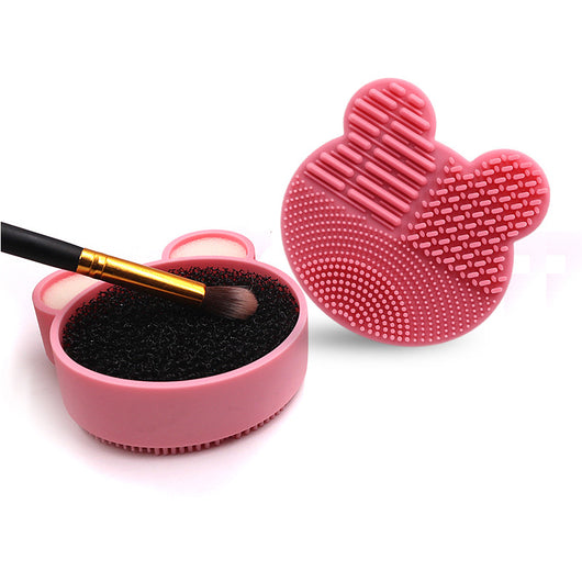 Caja Limpiadora de Pinceles de Maquillaje