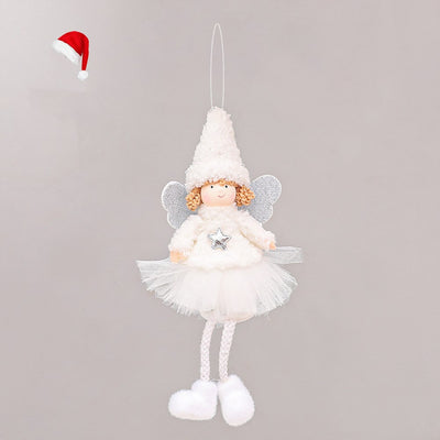 Ángeles Navideños de Peluche - Decoraciones Festivas - Image 12