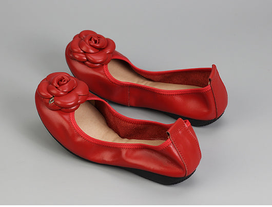 Zapatos de Cuero Genuino para Embarazadas - Cómodos, Antideslizantes y Talla Grande - Image 16