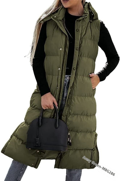 Chaleco Casual para Mujer con Cierre de Cremallera - Image 10