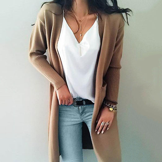 Cardigan Tejido Ins - Elegancia Casual Versátil - Image 4