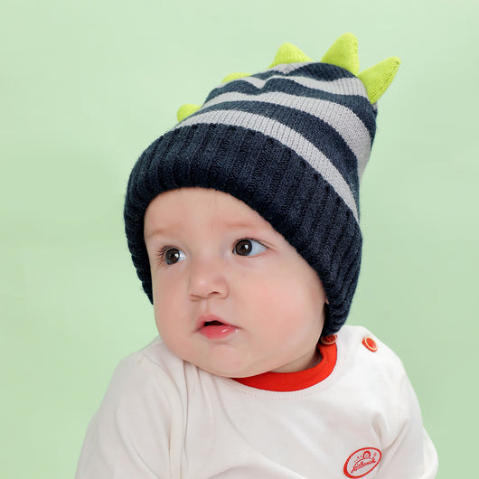 Gorro Infantil Dinosaurio Geométrico Cálido - Image 9