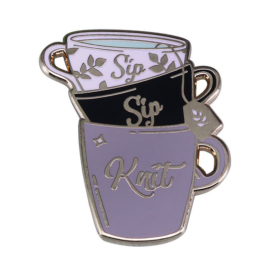 Broche Amante del Té