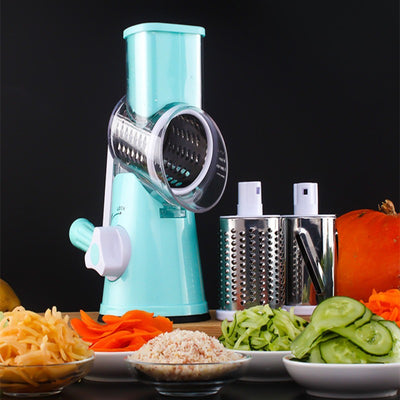 Cortador de Verduras en Espiral de 3 Cuchillas