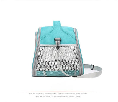 Bolsa Transportadora Plegable para Mascotas Pequeñas - Jaula Portátil para Pájaros y Roedores - Image 10