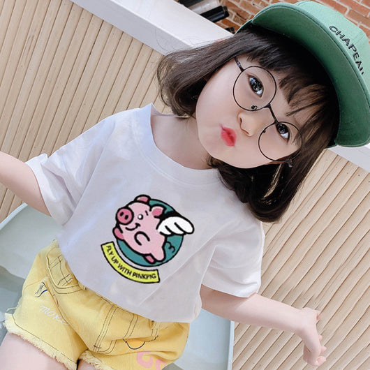Playera de Algodón para Niñas con Manga Corta - Image 16