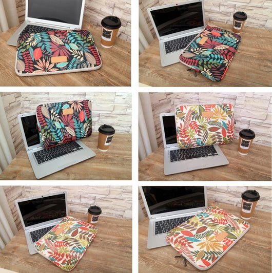 Funda para Laptop 15.6" Diseño Hojas Coloridas - Bolsa Protectora para Computadora - Image 6