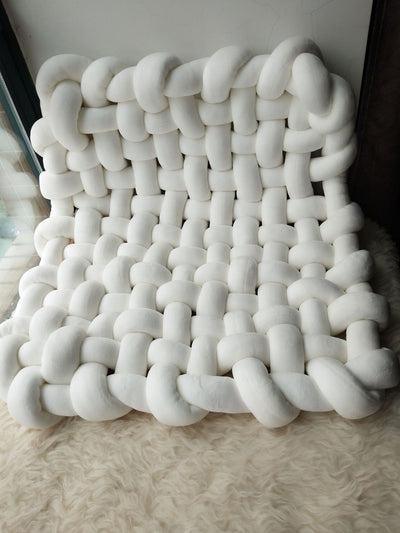 Tapete Tejido a Mano Antideslizante con Acolchado - Yoga, Decoración y Protección - Image 12