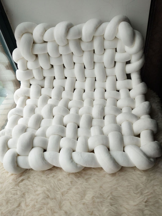 Tapete Tejido a Mano Antideslizante con Acolchado - Yoga, Decoración y Protección - Image 12