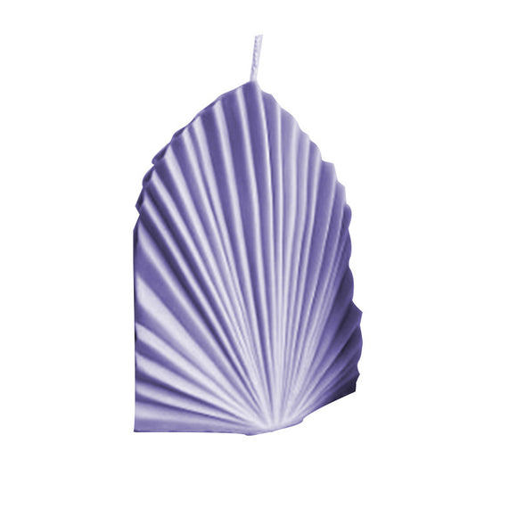 Molde de Silicona para Vela Aromática con Diseño de Abanico Plegable