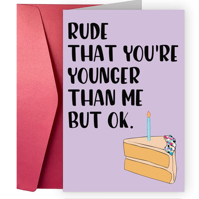 Tarjeta de Cumpleaños Divertida con Diseño Cartoon - Image 2